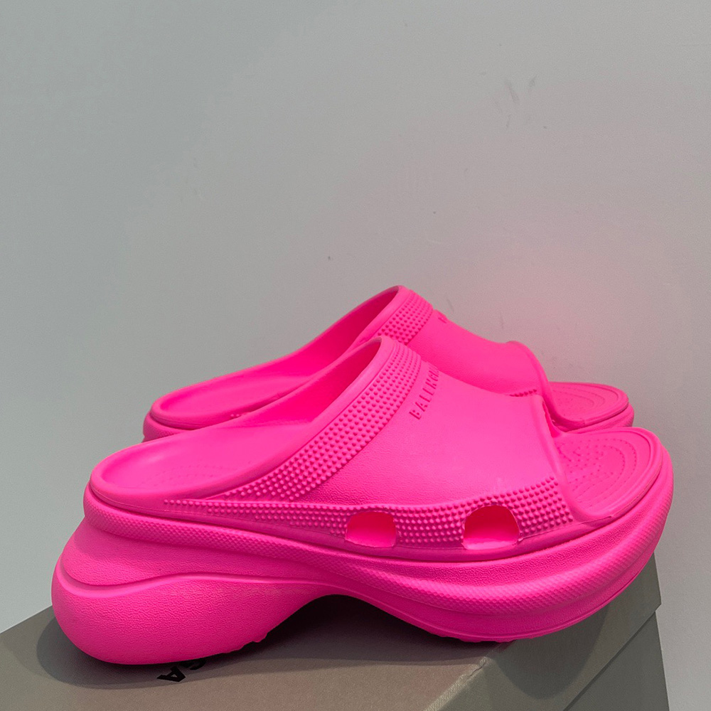 Balenciaga Pool Crocs Rubber Platform Slippers  Slide Sandal(Replica)