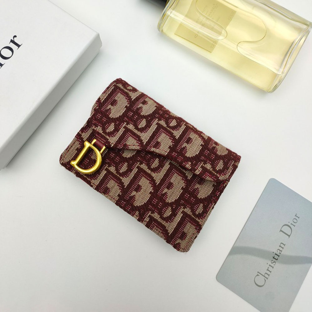 Dior Saddle Card Holder Wallet(Replica)