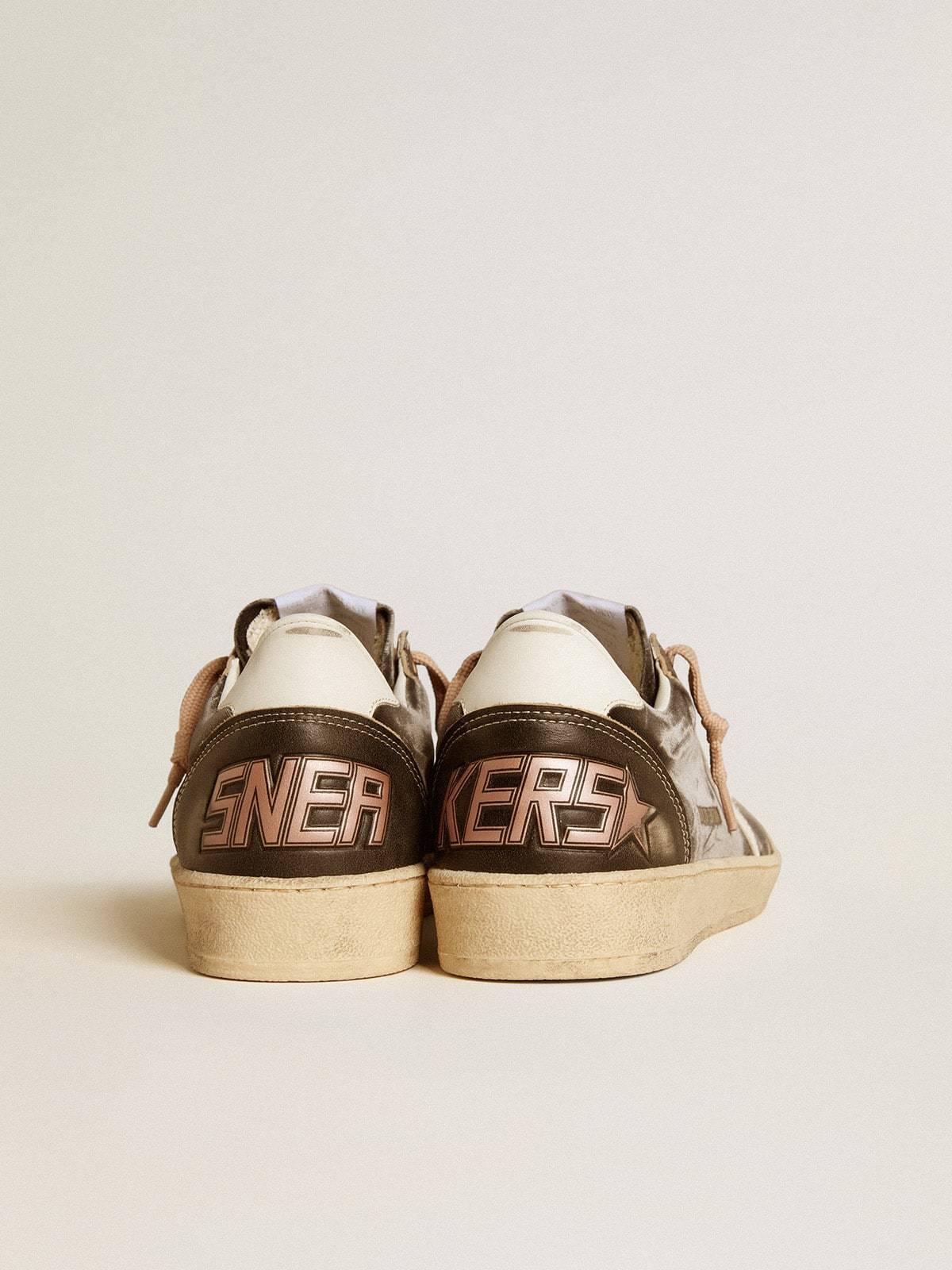 Golden Goose GGDB Ball Star LTD in black velvet with white leather star and heel tab