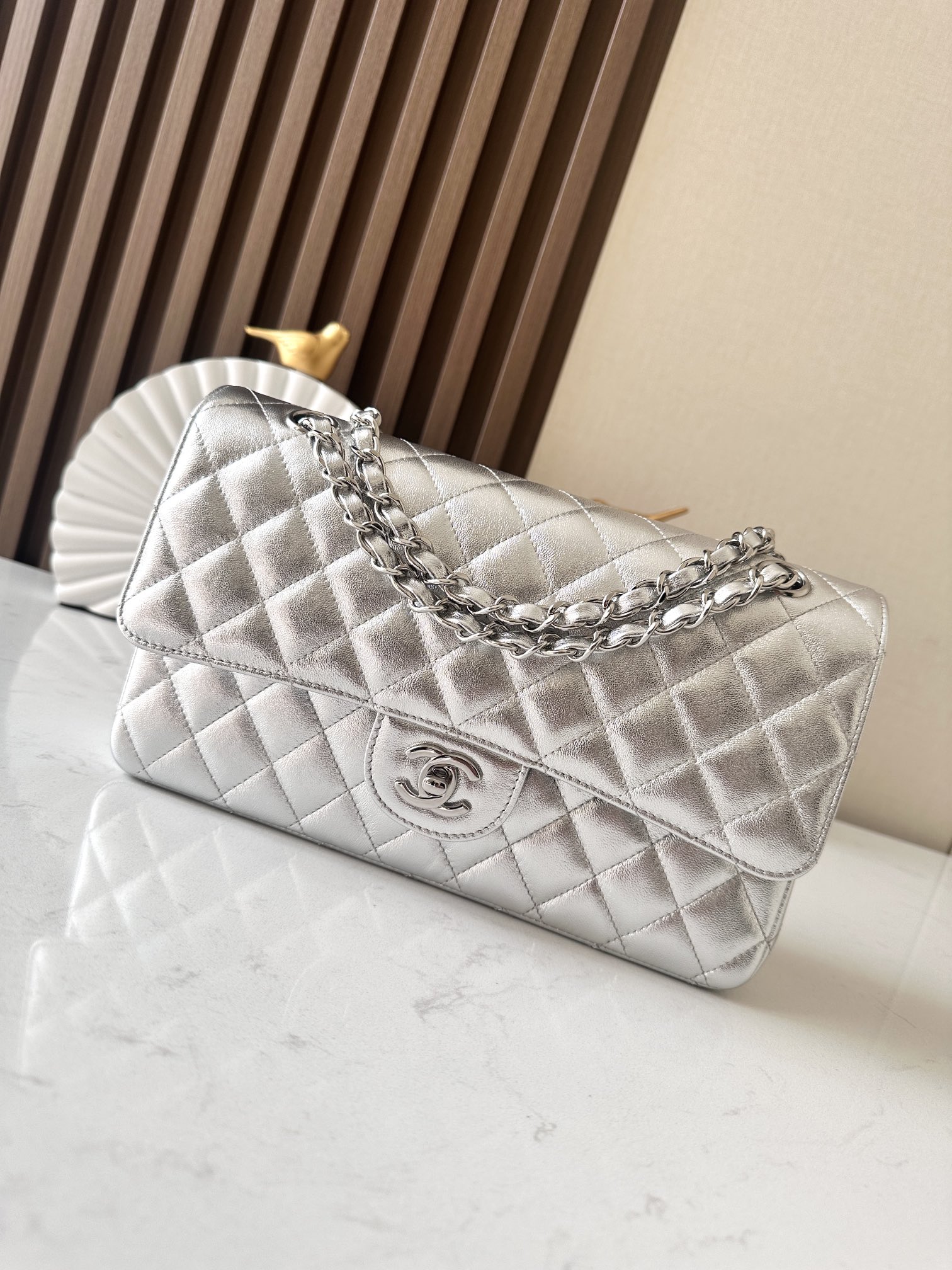 Chanel Bags CF chain clasp flap bag 25cm  1112（12AReplica）