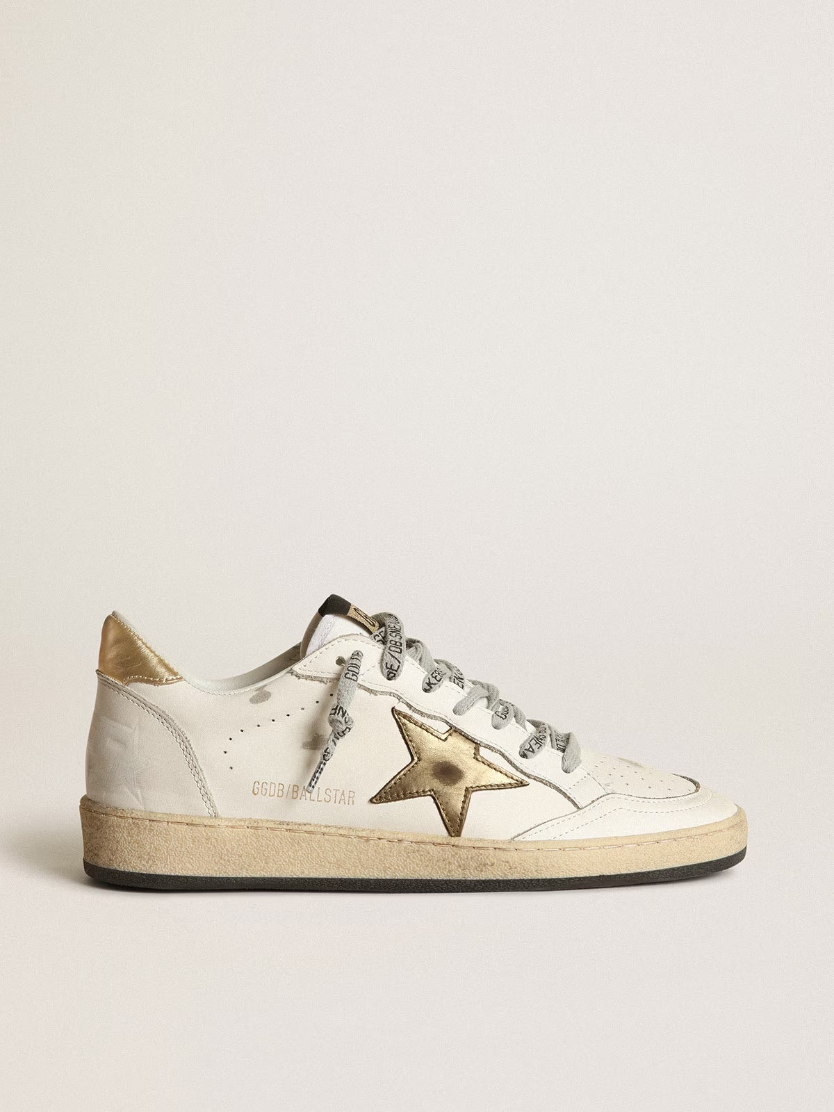 Golden Goose GGDB Women's Ball Star with gold star and heel tab