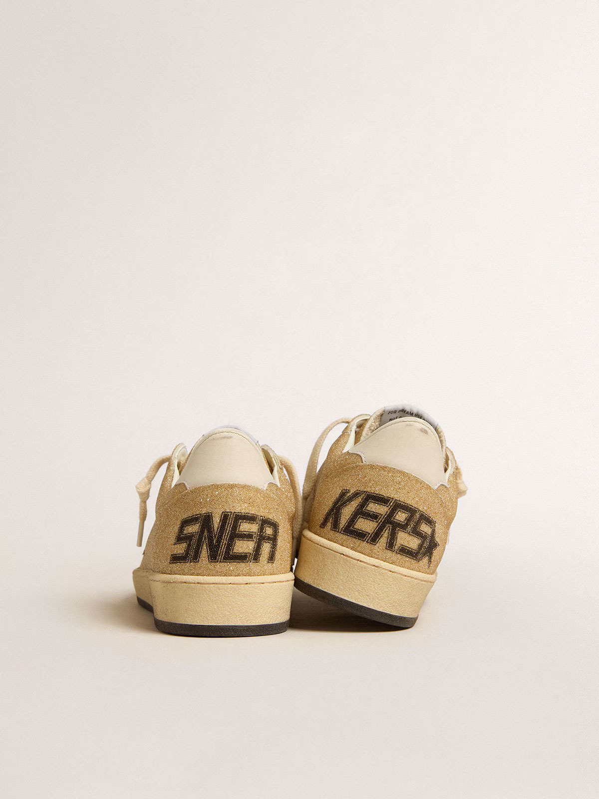 Golden Goose GGDB Women's Ball Star with leopard-print star embellished with Swarovski crystal