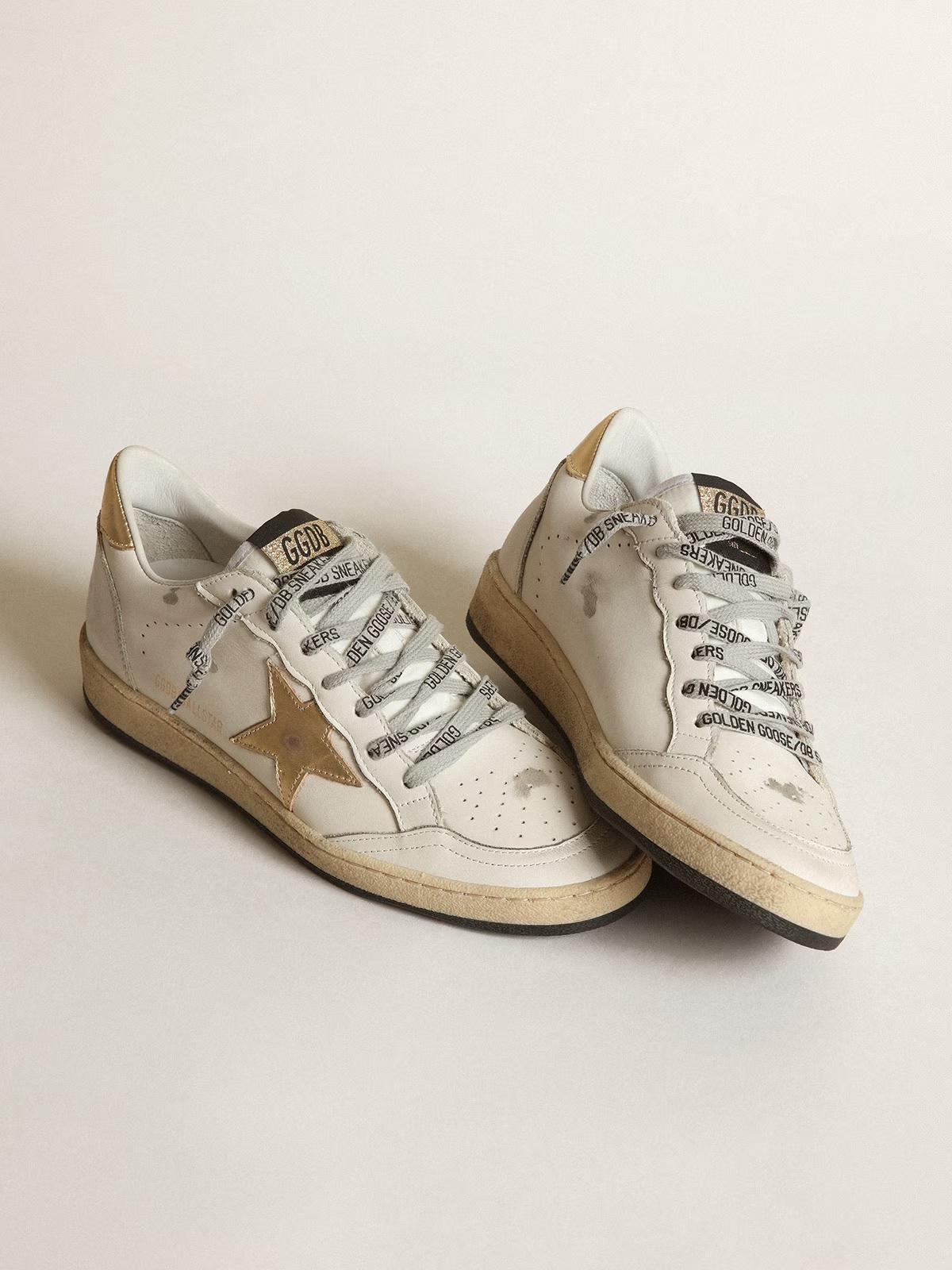 Golden Goose GGDB Women's Ball Star with gold star and heel tab