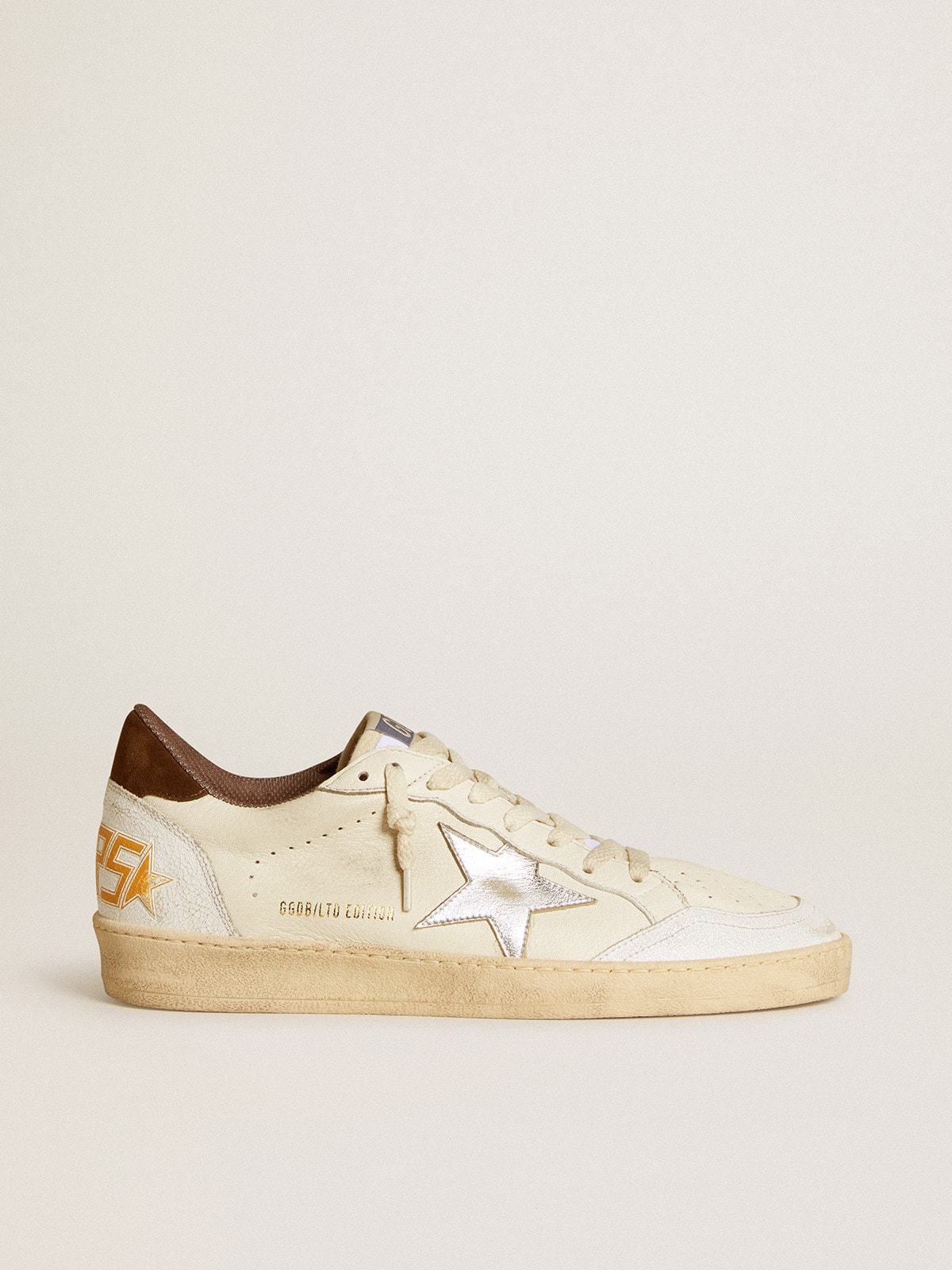 Golden Goose GGDB Ball Star LTD in nappa with metallic leather star and suede heel tab
