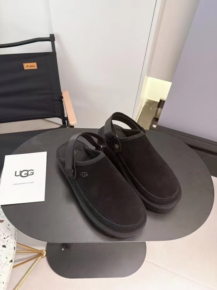 UGG New Autumn/Winter Slip-On Lazy Mule Slippers - High Quality Version(Replica)