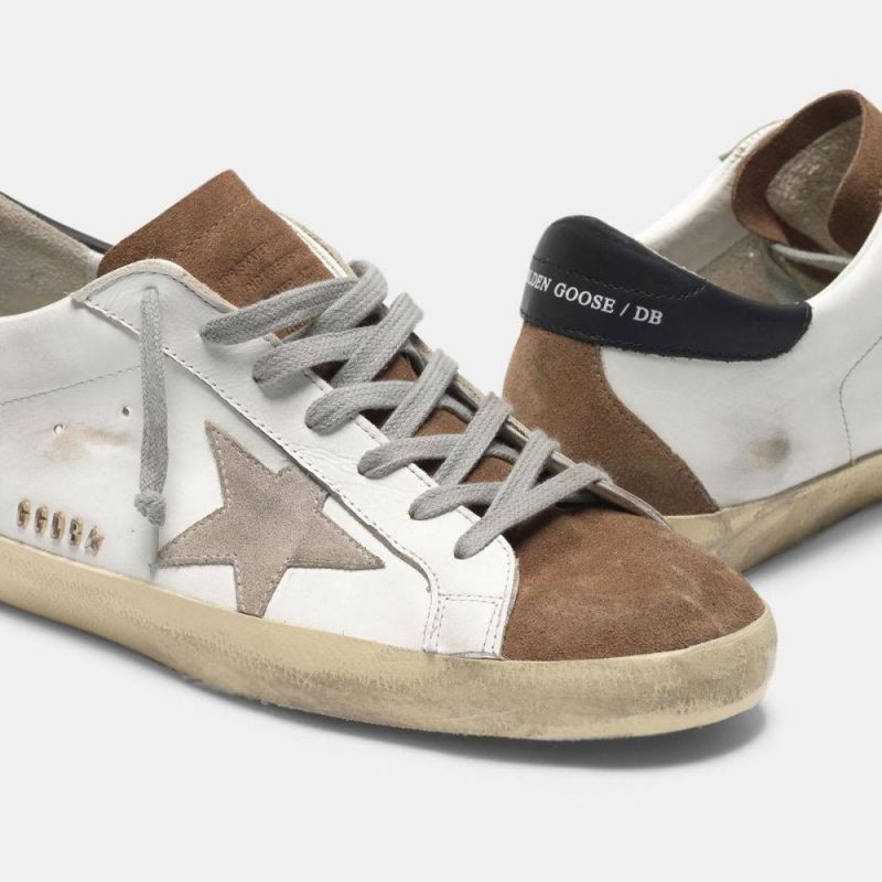 Golden Goose GGDB Super-Star sneakers in leather with suede insert
