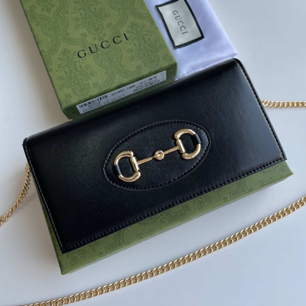Gucci 1955 Horsebit Chain Wallet（Replica）