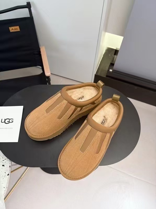 UGG New Autumn/Winter Slip-On Lazy Mule Slippers - High Quality Version(Replica)