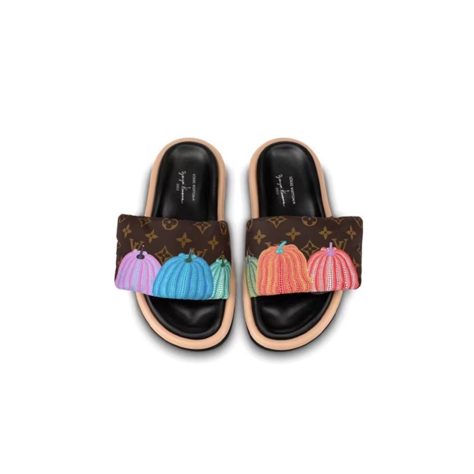 Louis Vuitton LV Pillow Yayoi Kusama Slide Sandal(Replica)