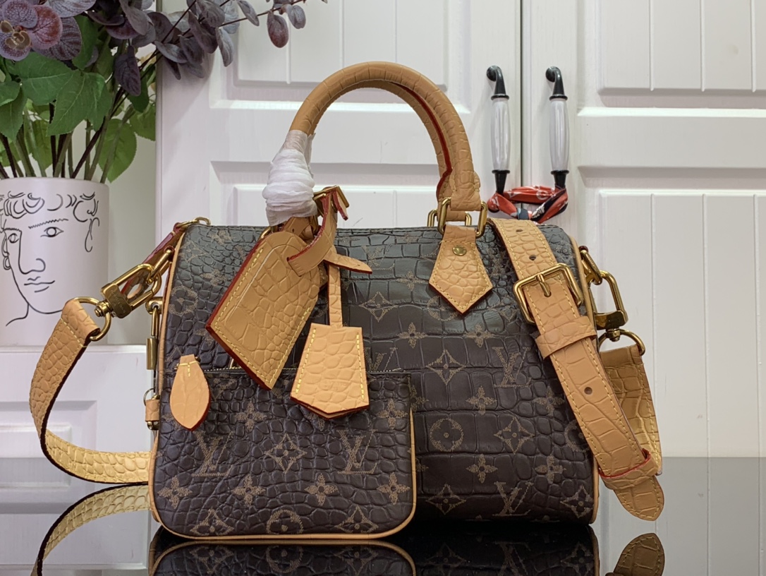 Louis Vuitton LV Speedy P9 Bandoulière 30 handbags(12AReplica)