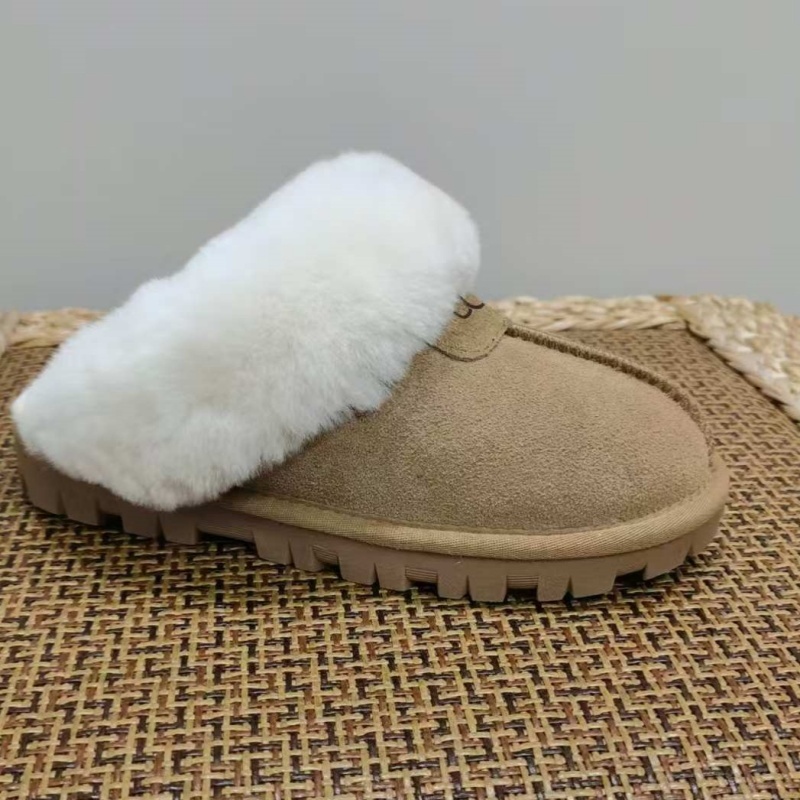 UGG New Autumn/Winter Slip-On Lazy Mule Slippers - High Quality Version(Replica)