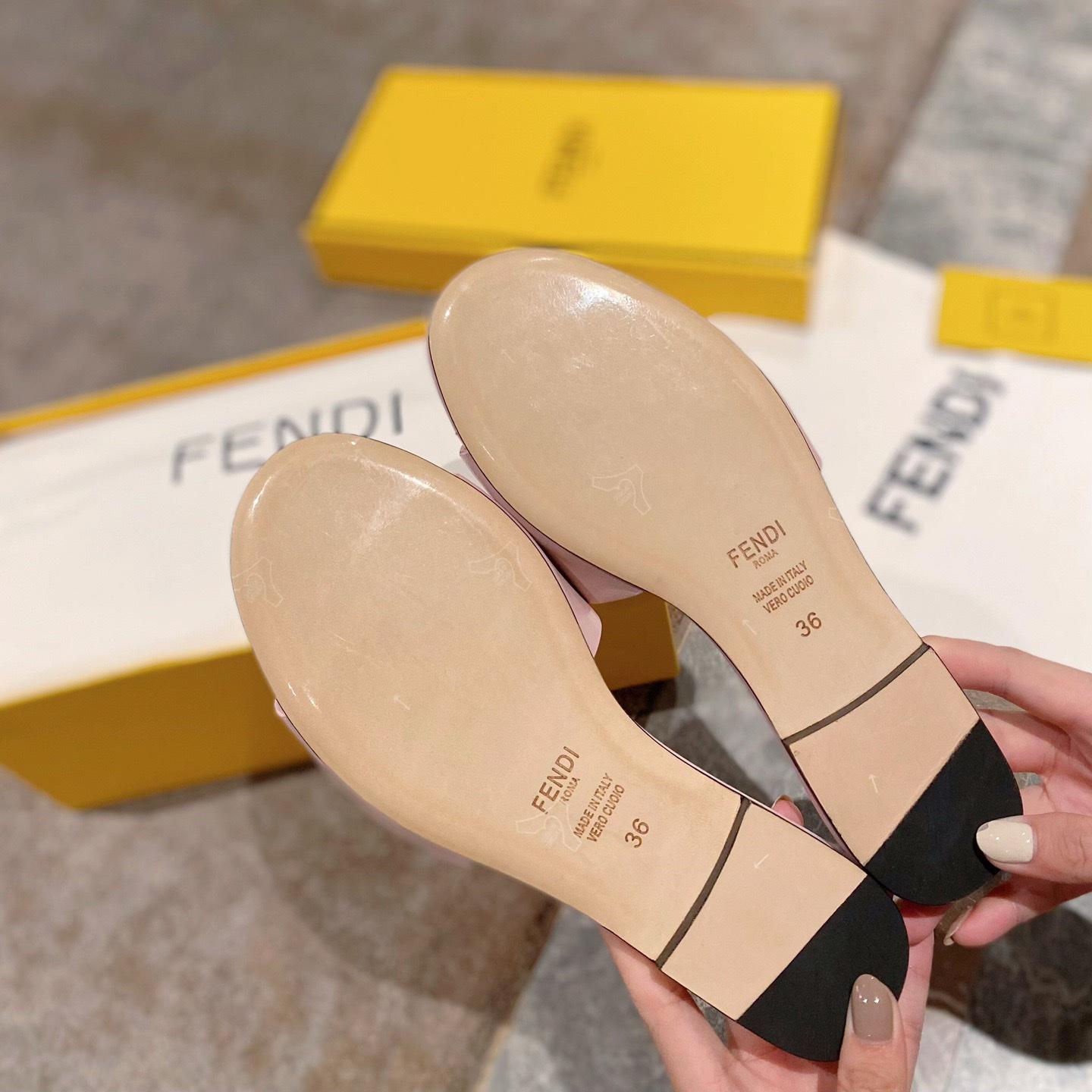 Fendi Slippers Shoes Sandal Slide (Replica)