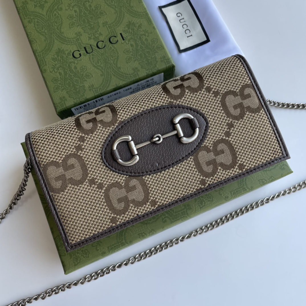 Gucci 1955 Horsebit Chain Wallet（Replica）