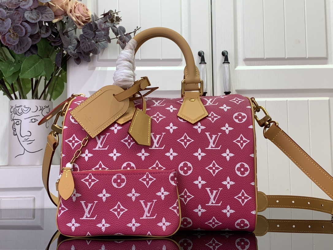 Louis Vuitton LV Speedy P9 Bandoulière 30 handbags(12AReplica)