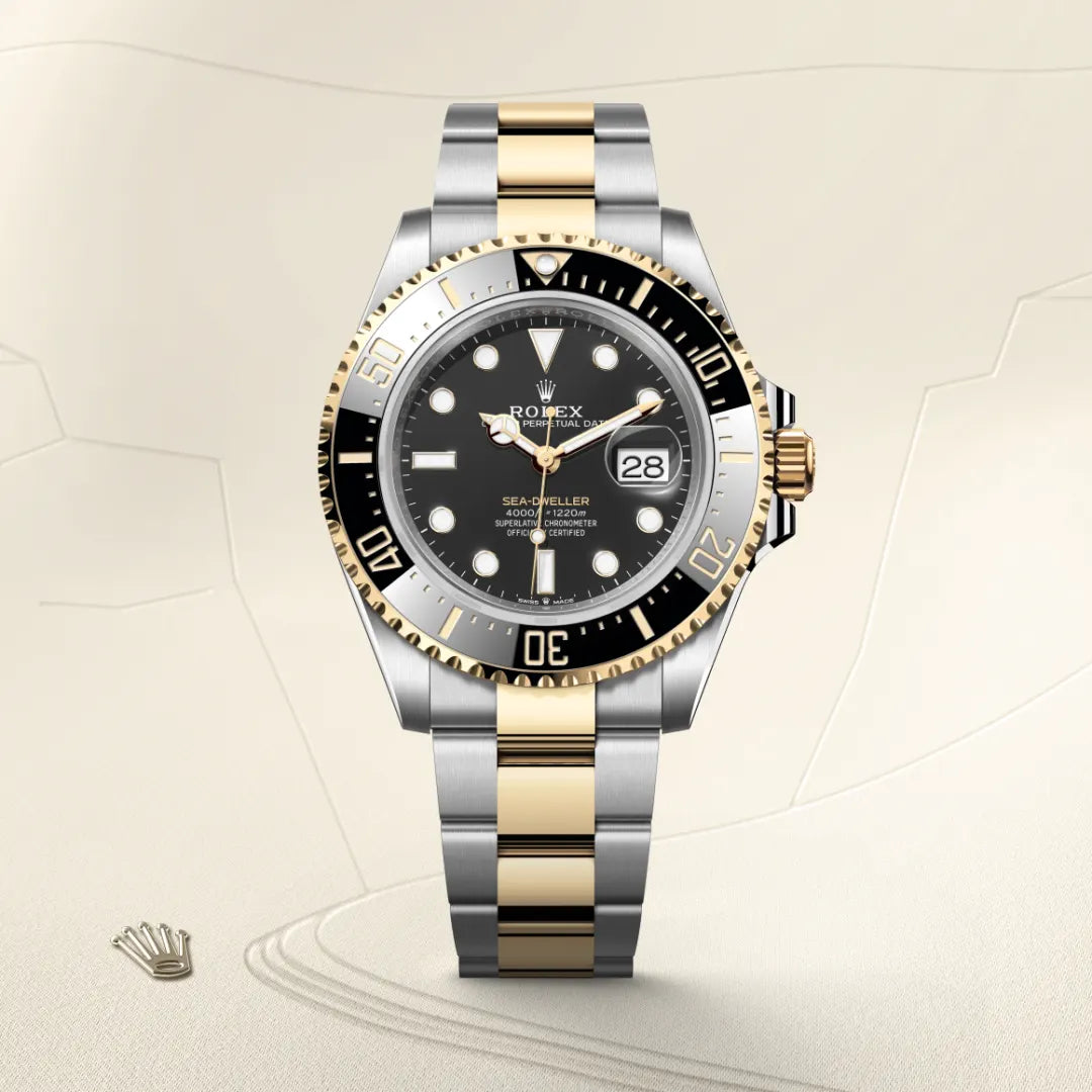 2025 Sea-Dweller Rolex Oyster, 43 mm, Oystersteel and yellow gold M126603-0001