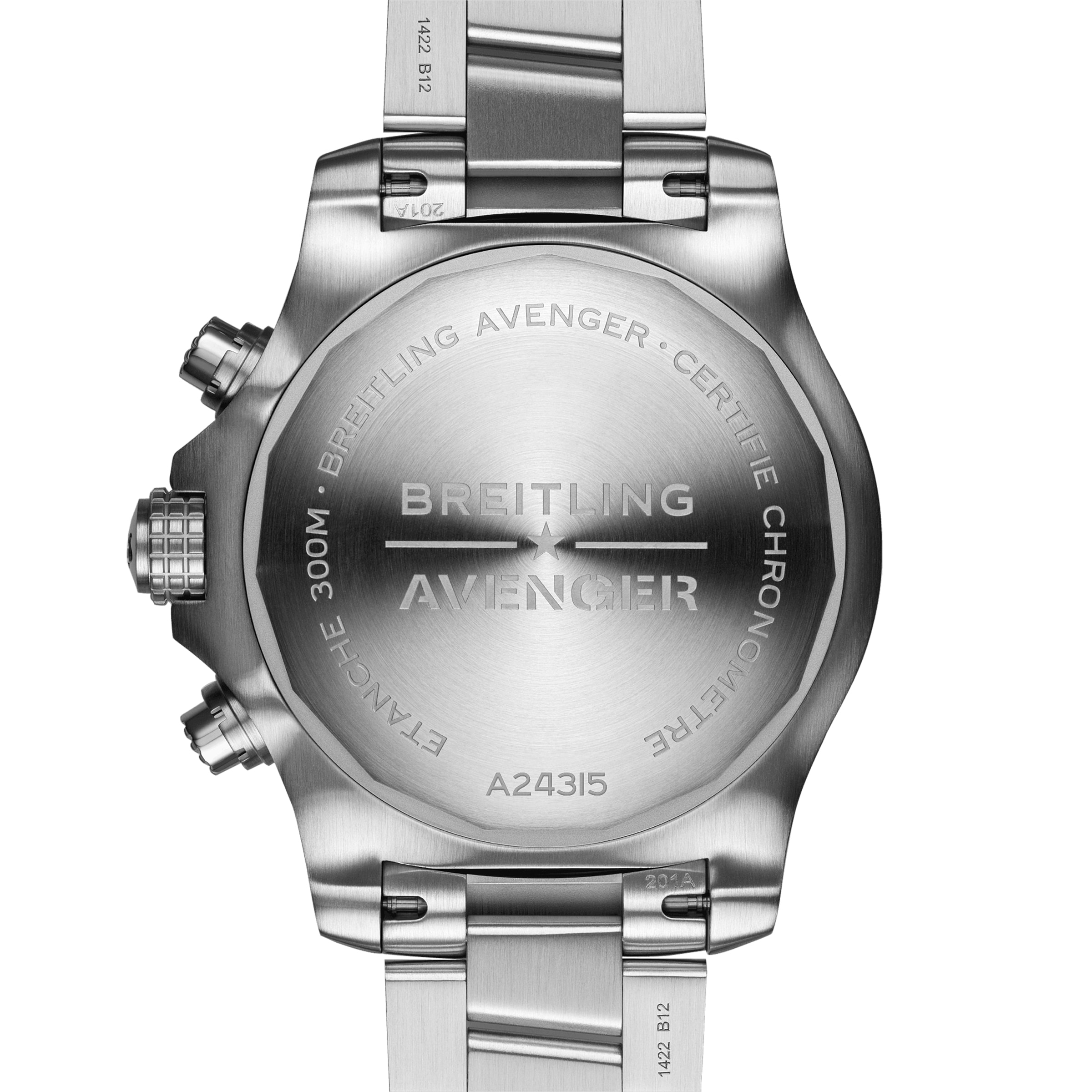 Breitling Avenger Chronograph GMT 45mm Mens Watch Stainless Steel-P17532200