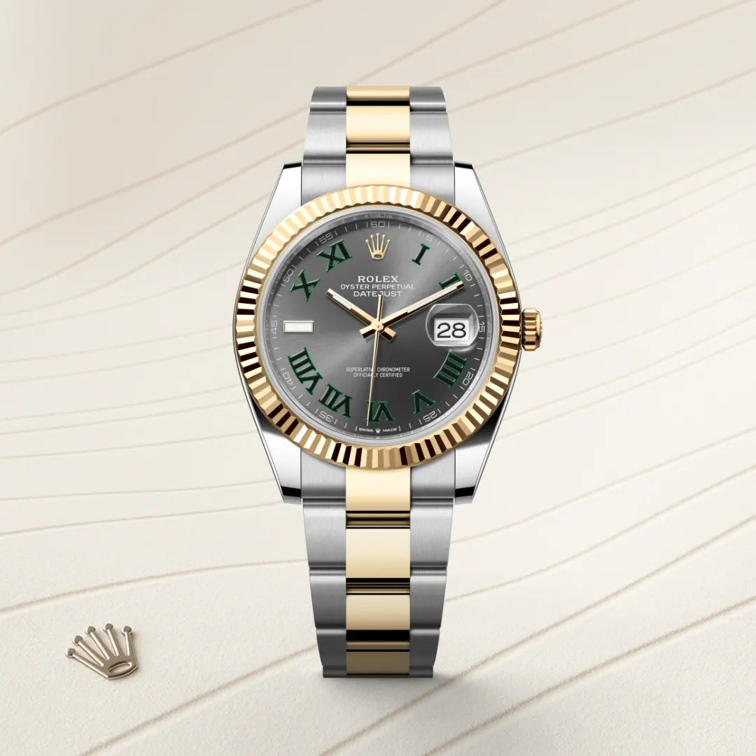 2025 Datejust 41 Rolex Oyster, 41 mm, Oystersteel and yellow gold M126333-0019