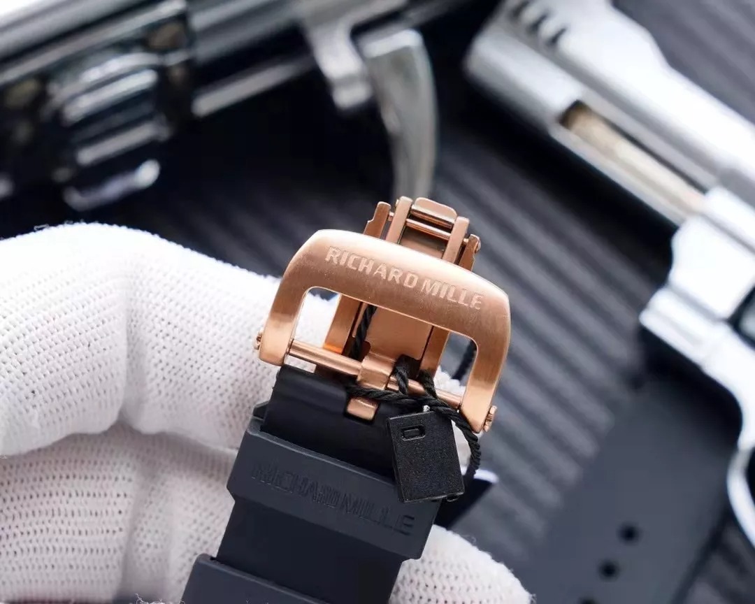 RM 35-02 Black Rose Gold 42mm