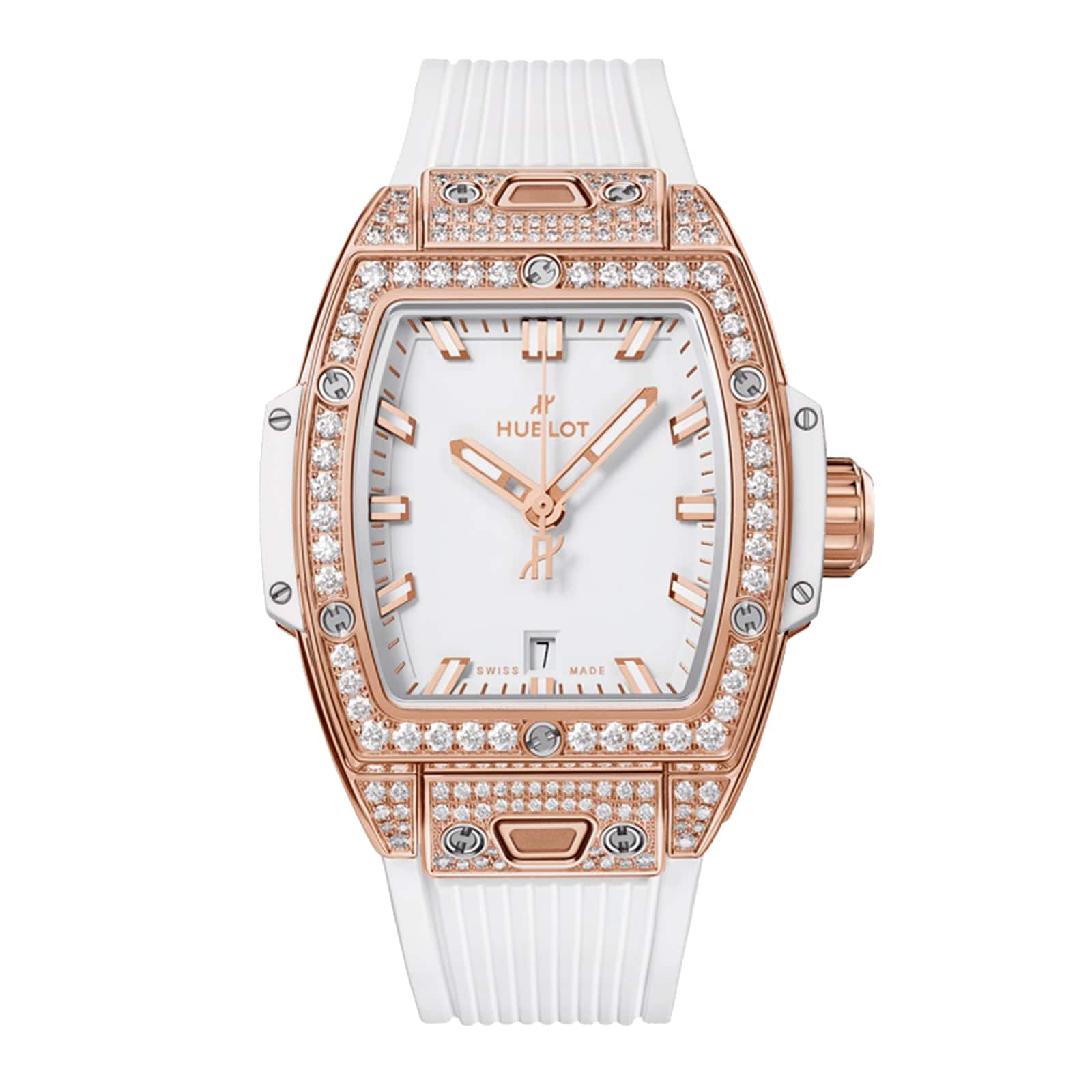 Hublot Spirit Of Big Bang King Gold White Pavé Women's
