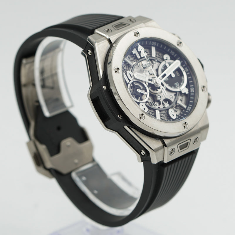 Hublot Big Bang Unico 42 Titanium 441.NX.1171.RX B&P Titanium Bezel '23