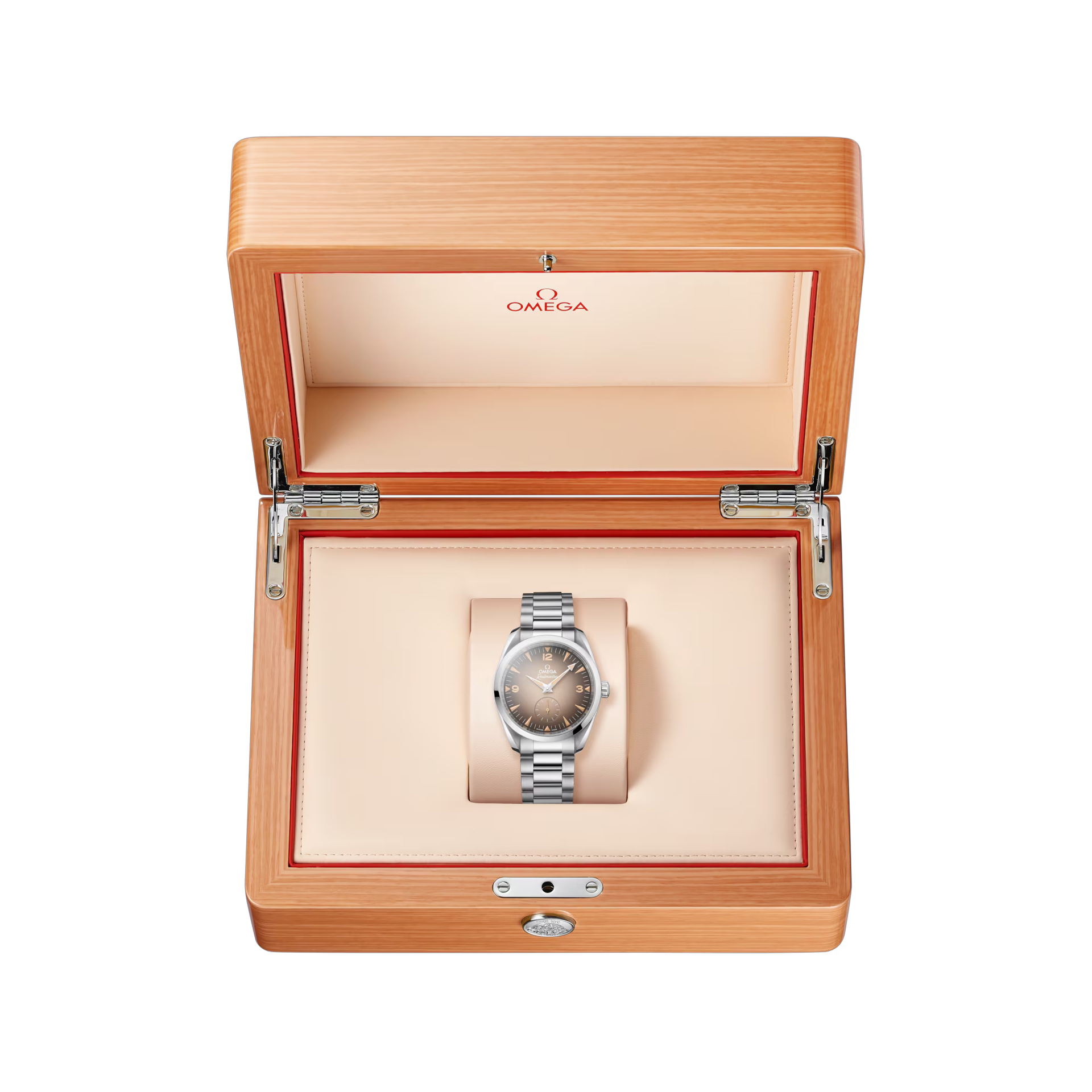 2025 Omega 235.10.38.20.13.001 Railmaster on Bracelet