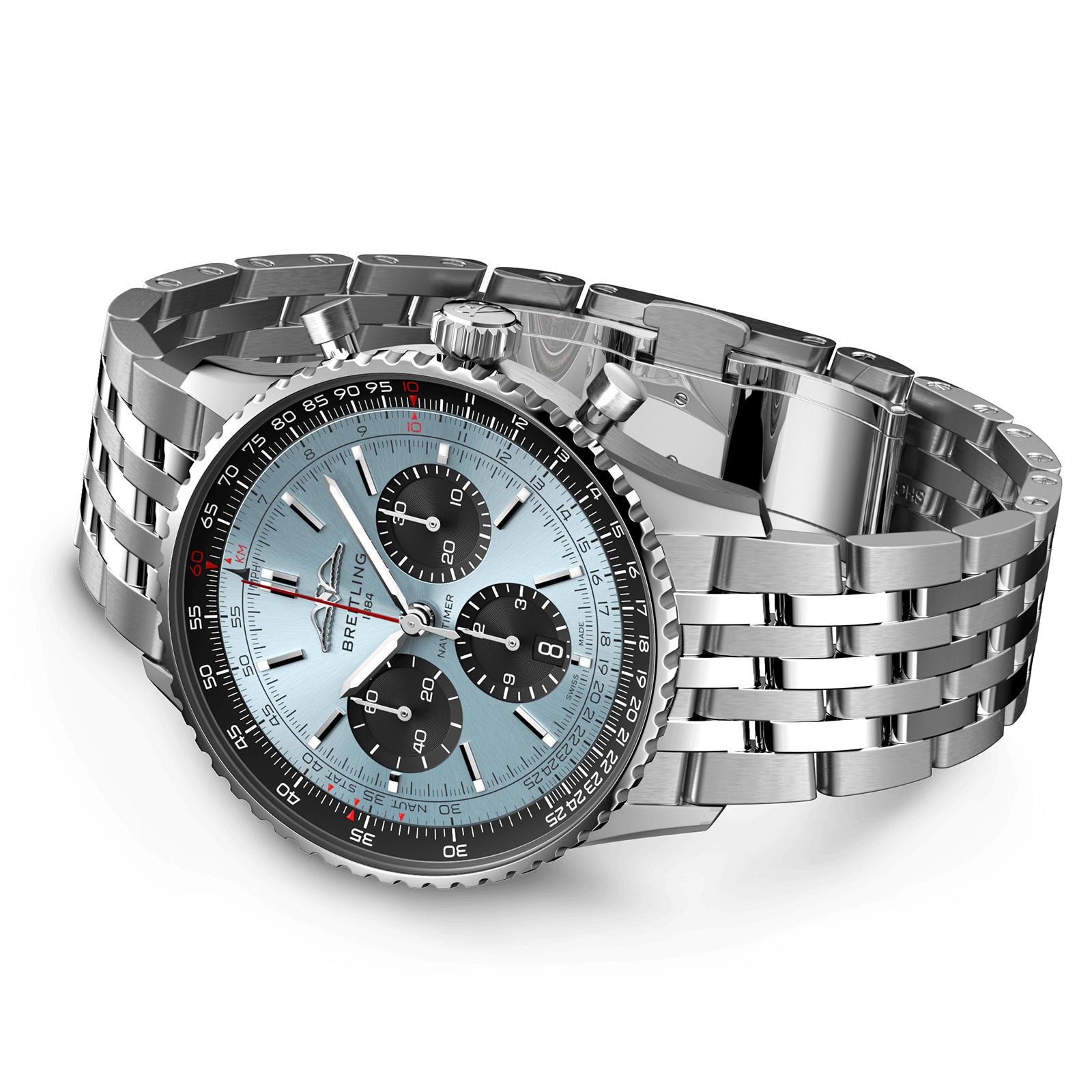 Breitling Navitimer B01 Chronograph 43mm Mens Watch Blue-P17532089