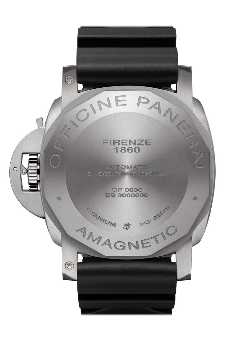 Panerai Luminor Submersible 1950 Amagnetic 3 Days Automatic Titanio 47mm Black Dial Men's Watch Pam01389