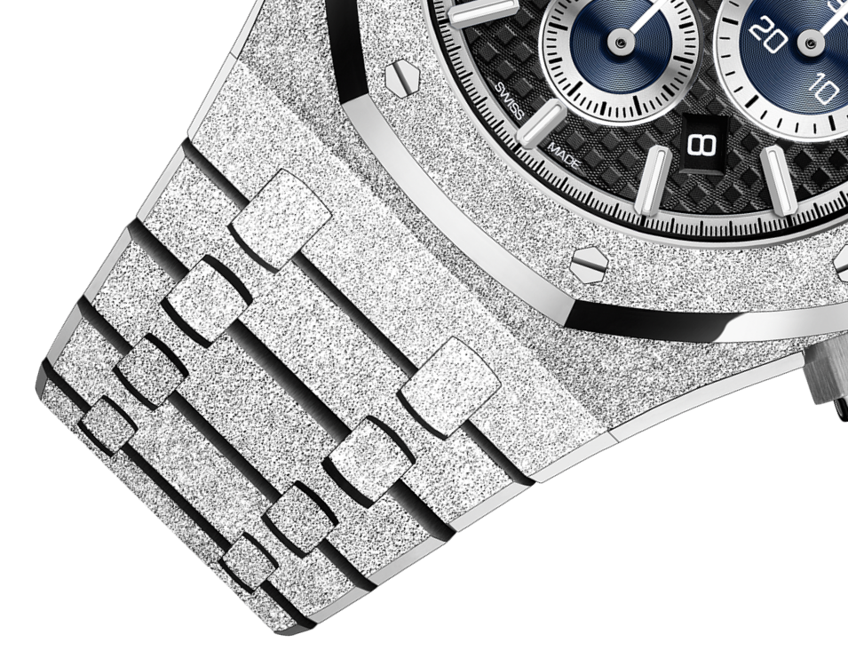 Audemars Piguet ROYAL OAK FROSTED CHRONOGRAPH Black Dial 41mm