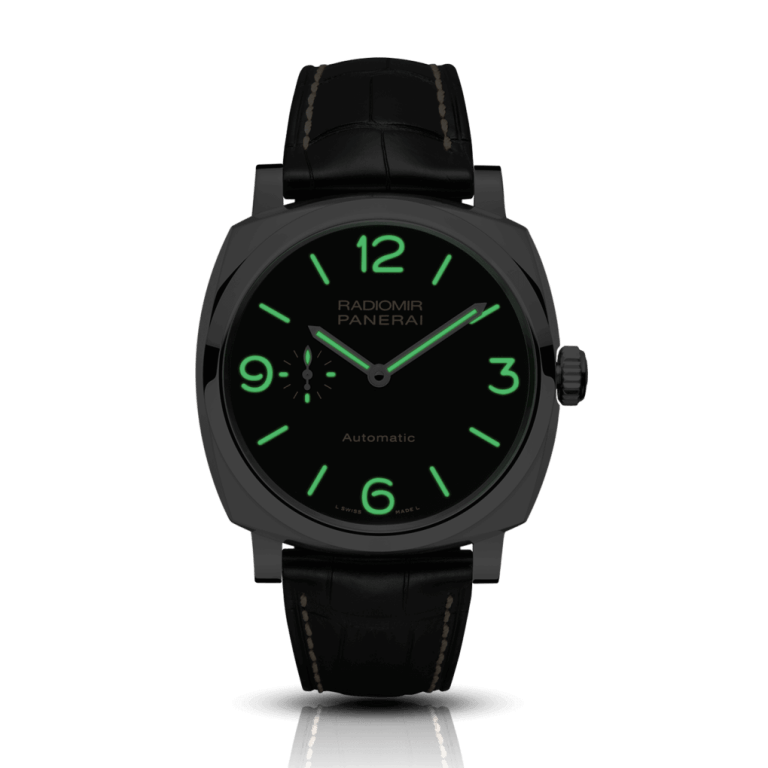 Panerai Radiomir 1940 Automatic Black Dial Black Leather 45mm Men's Watch PAM00572