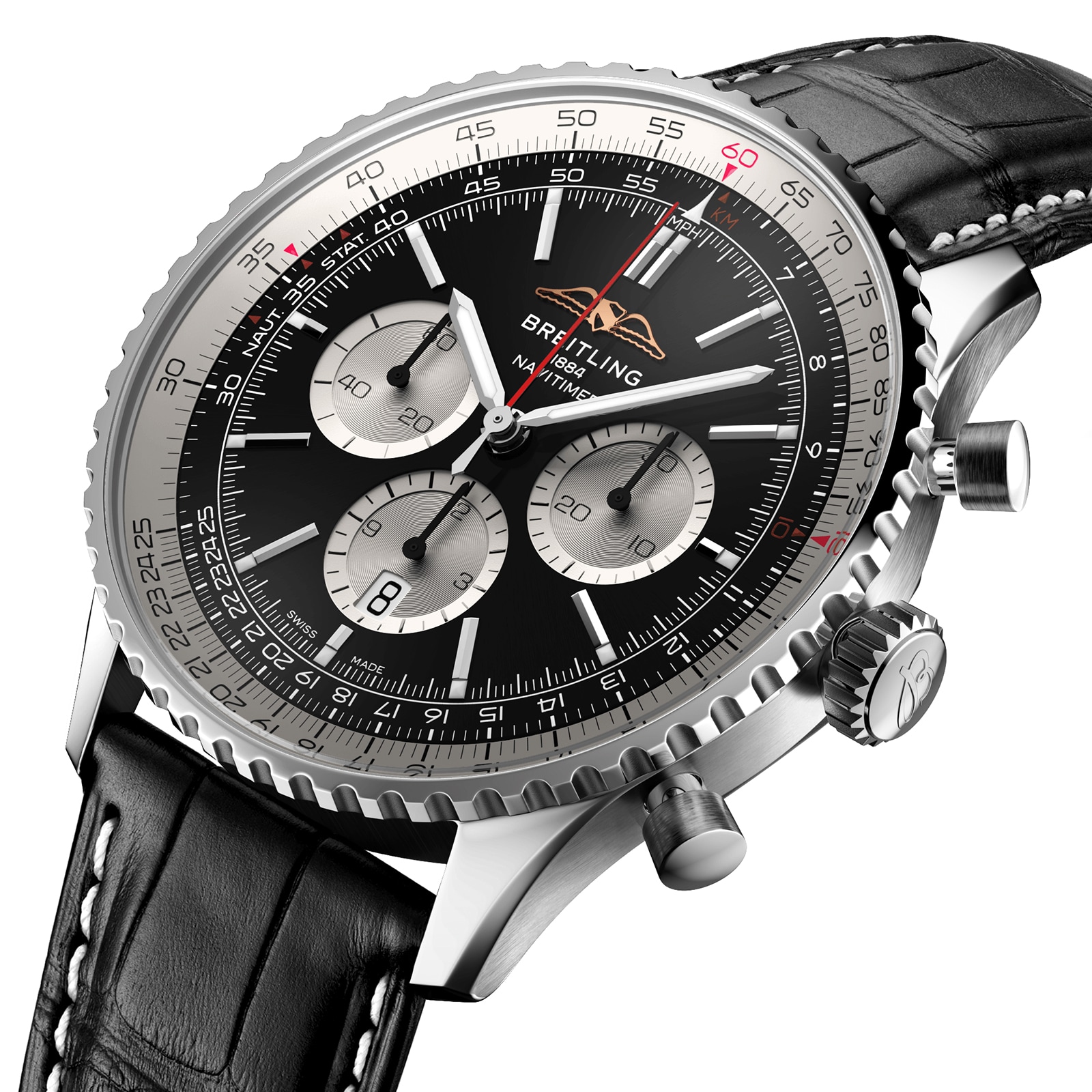 Breitling Navitimer B01 Chronograph 46mm Mens Watch Black-P17532099