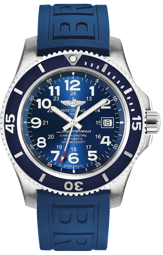 Breitling Superocean Blue Dial II 44mm
