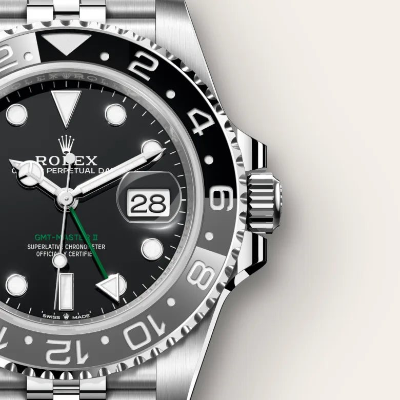 2025 GMT-Master II Rolex Oyster, 40 mm, Oystersteel M126710GRNR-0003
