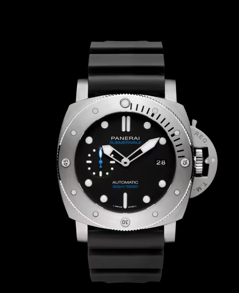Panerai Submersible Automatic Black Dial Men's Watch PAM00973