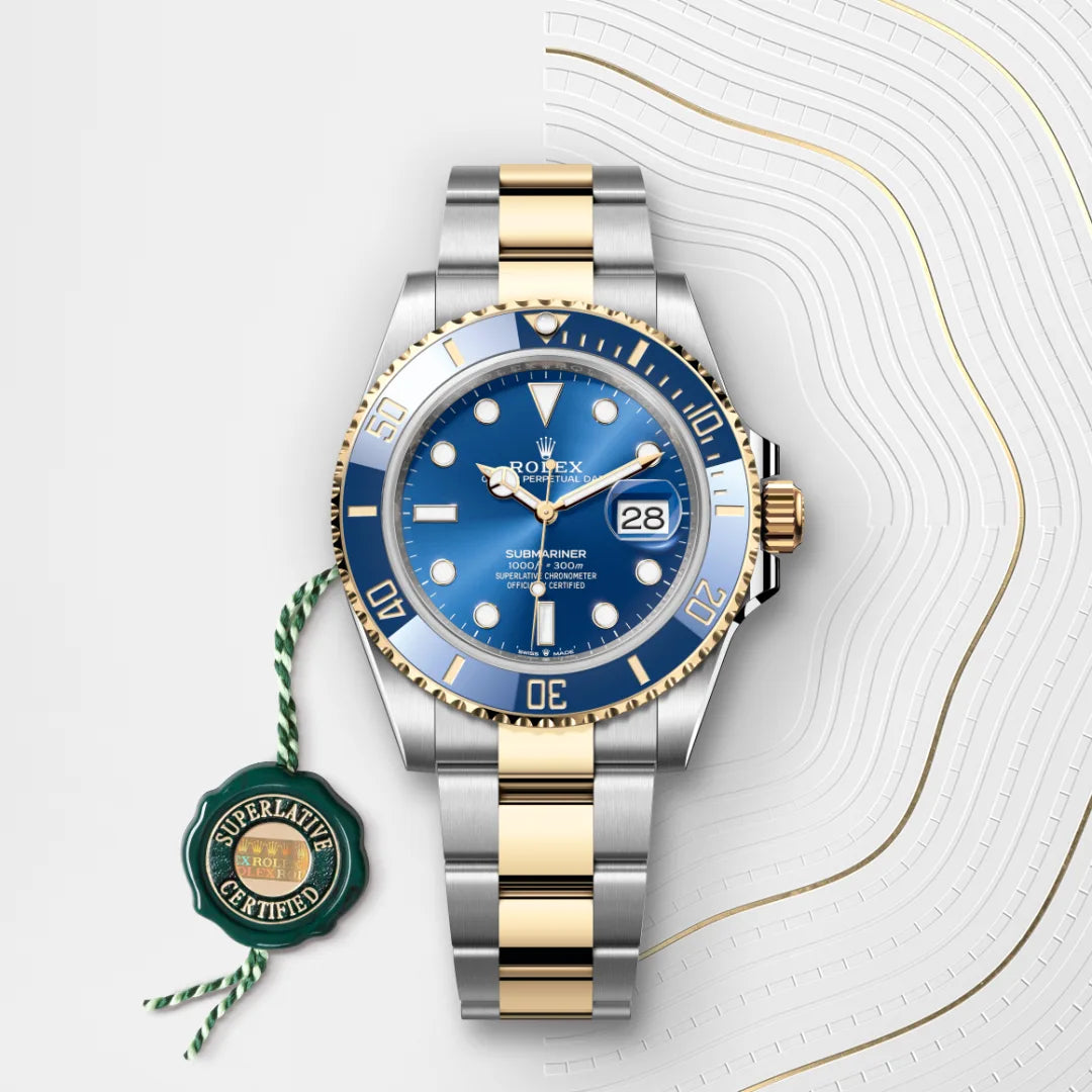 2025 Submariner Date Rolex Oyster, 41 mm, Oystersteel and yellow gold M126613LB-0002