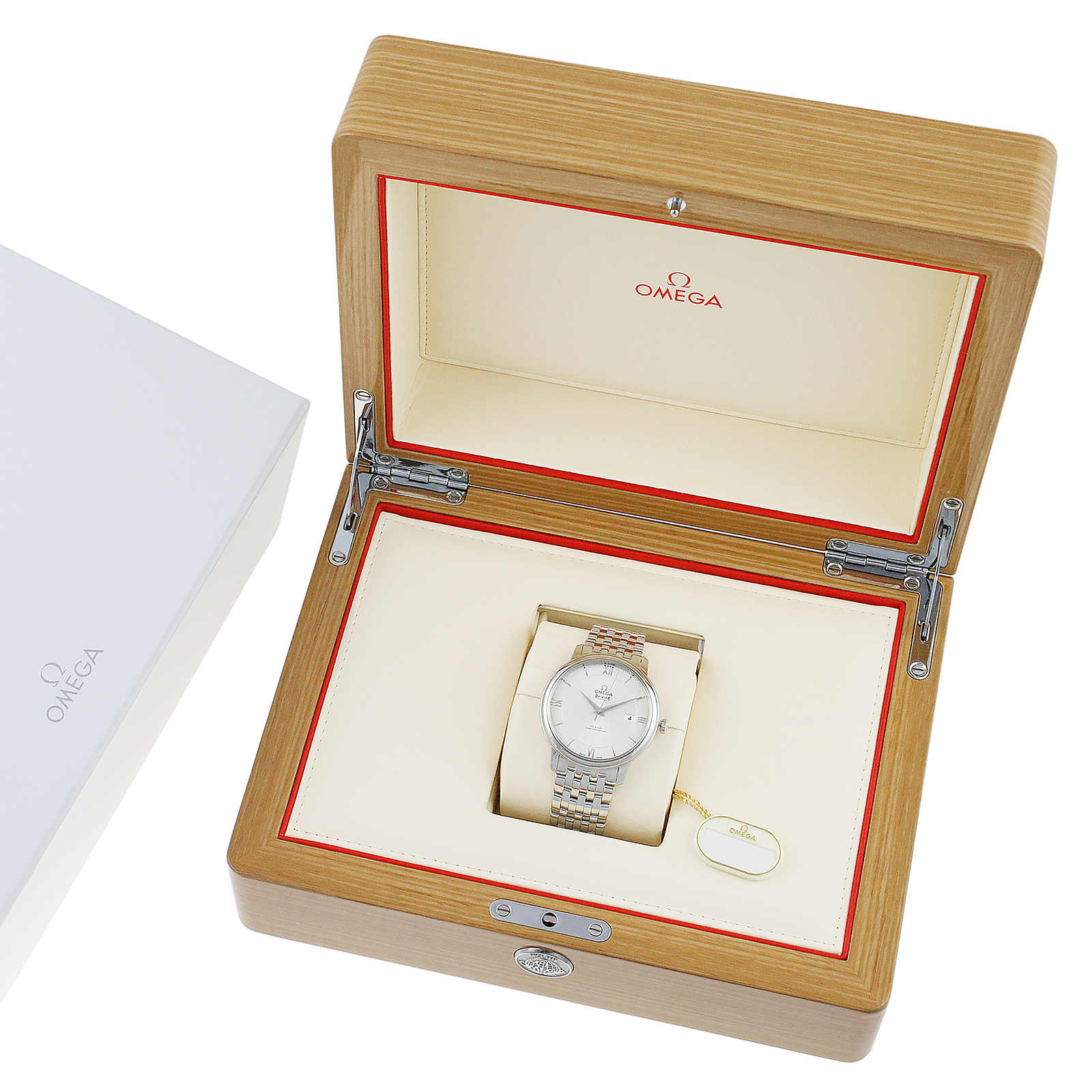 Omega De Ville Prestige Mens 39.5mm Automatic Co-Axial Date Mens Watch-P17331310