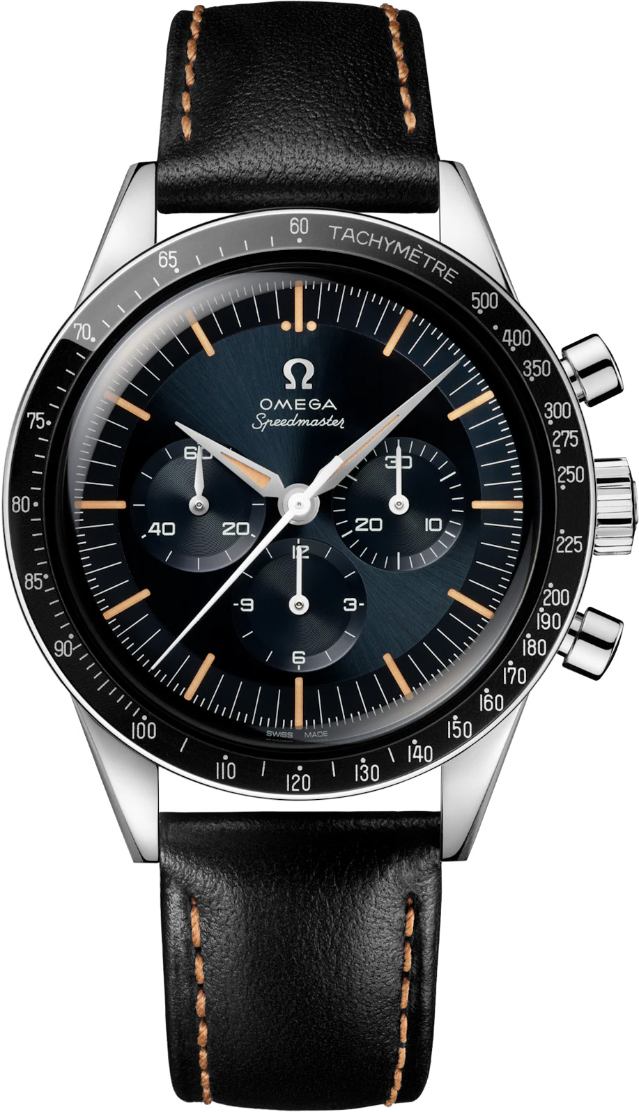 2025 Omega Speedmaster First OMEGA in Space 310.32.40.50.06.001 on Leather Strap