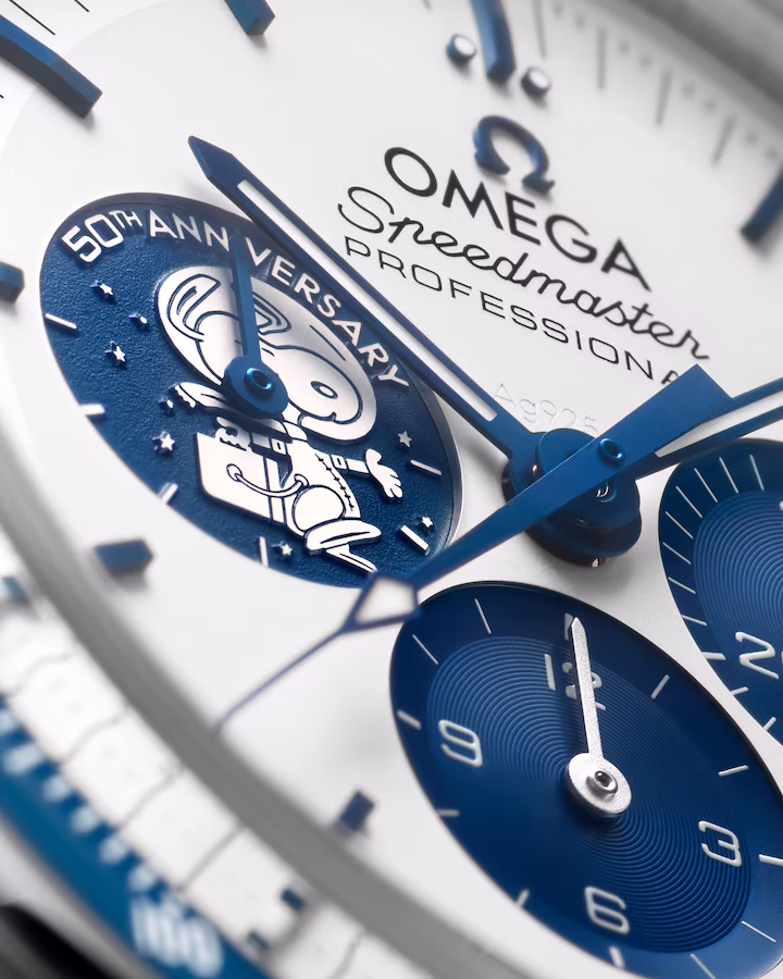 Omega Speedmaster “Silver Snoopy Award” 50th anniversary 42mm