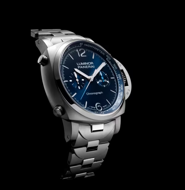 Panerai Luminor Chrono Blue Dial PAM01110