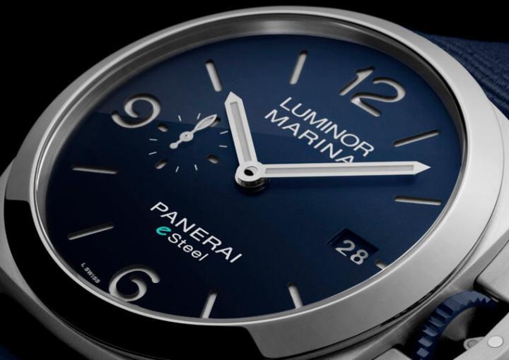 Panerai Luminor Marina Esteel Blue Dial PAM01157