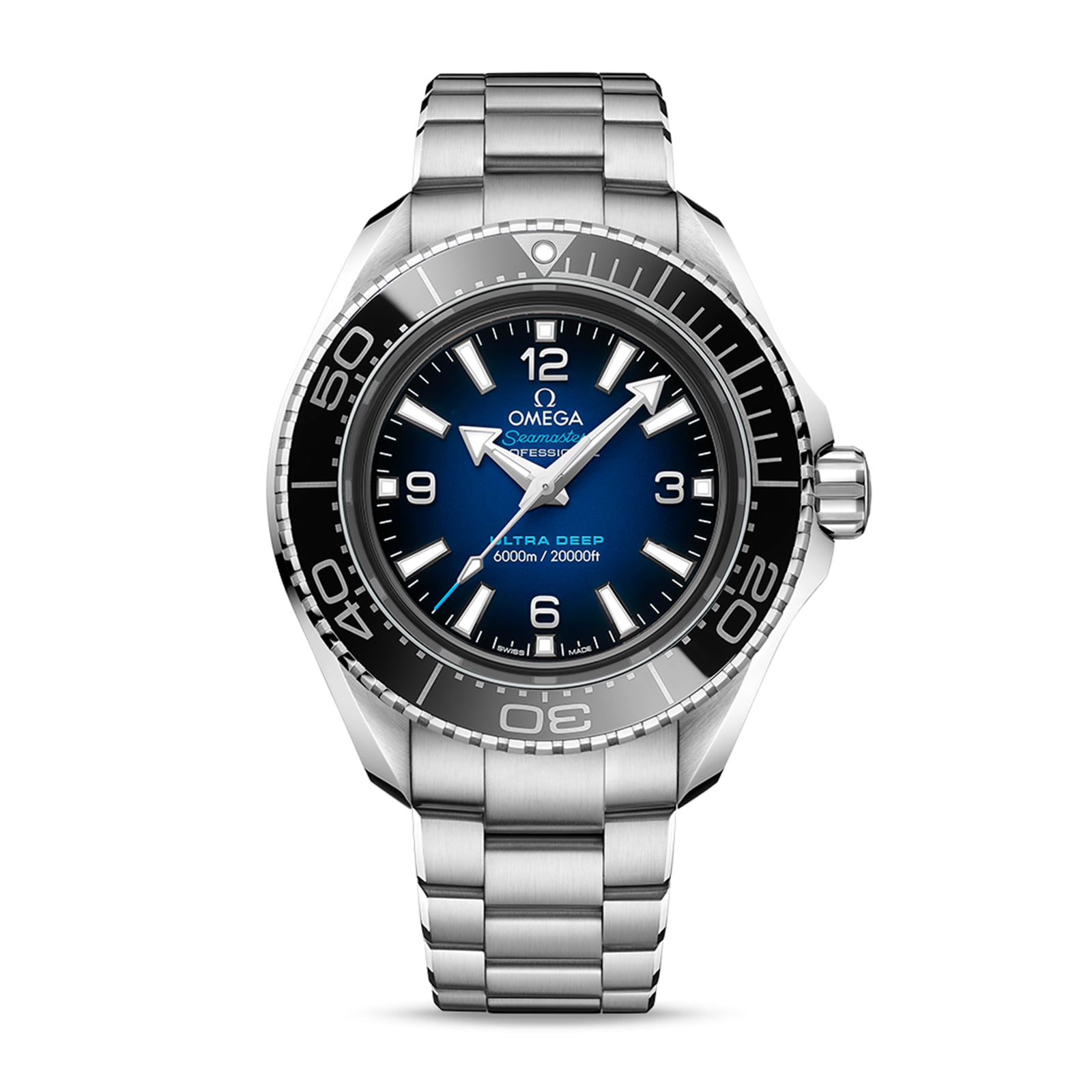 Omega Seamaster Planet Ocean Ultra Deep 6000m Co-Axial Master Chronometer 45.5mm Mens Watch Black-P17331936