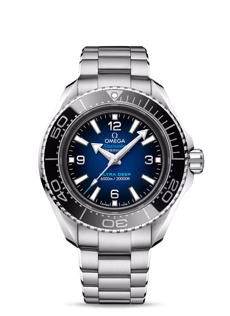 Omega PLANET OCEAN 6000M Ultra Deep Blue SS 45.5mm