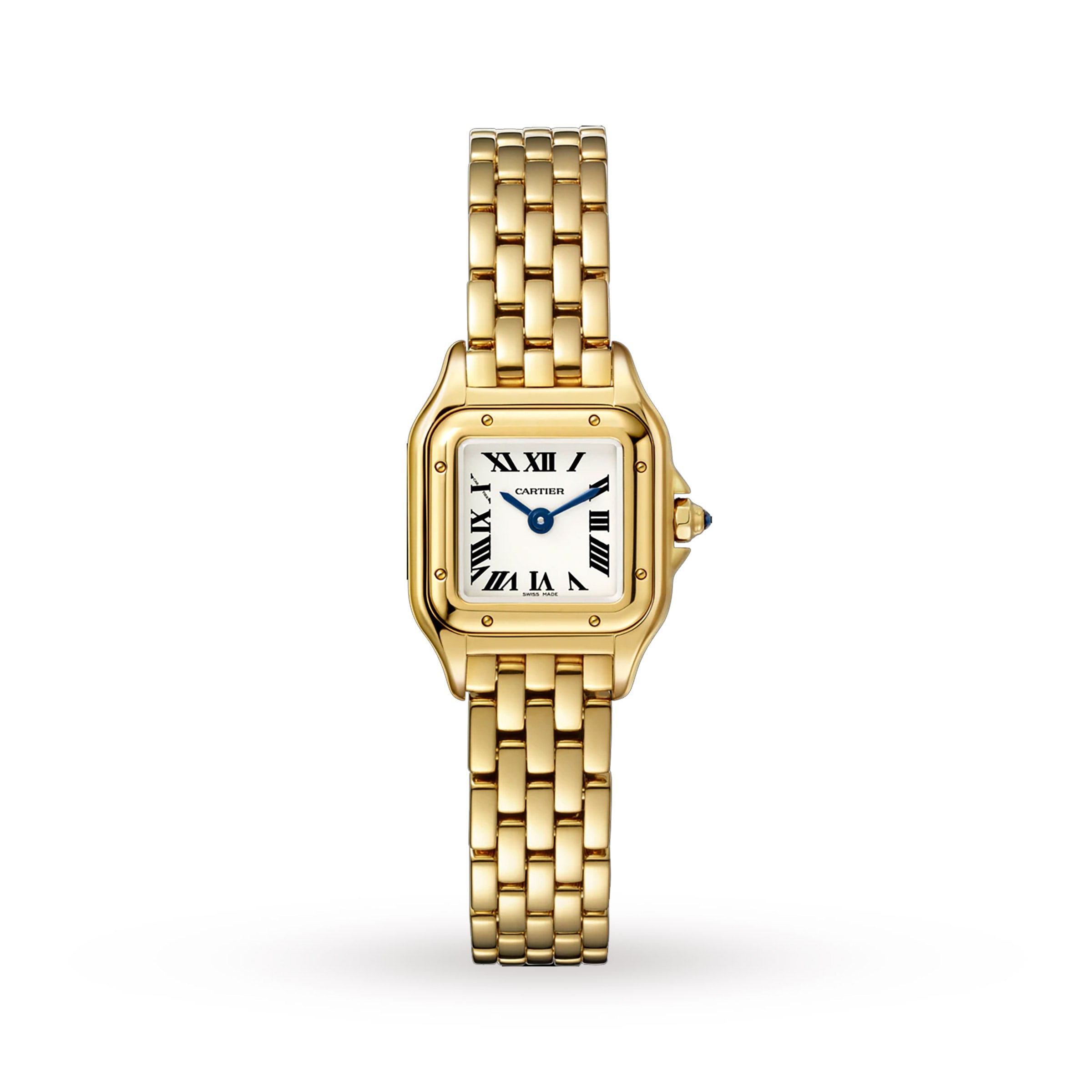 Cartier Panthère De Cartier Watch Mini Model, Quartz Movement, Yellow Gold-P17311050