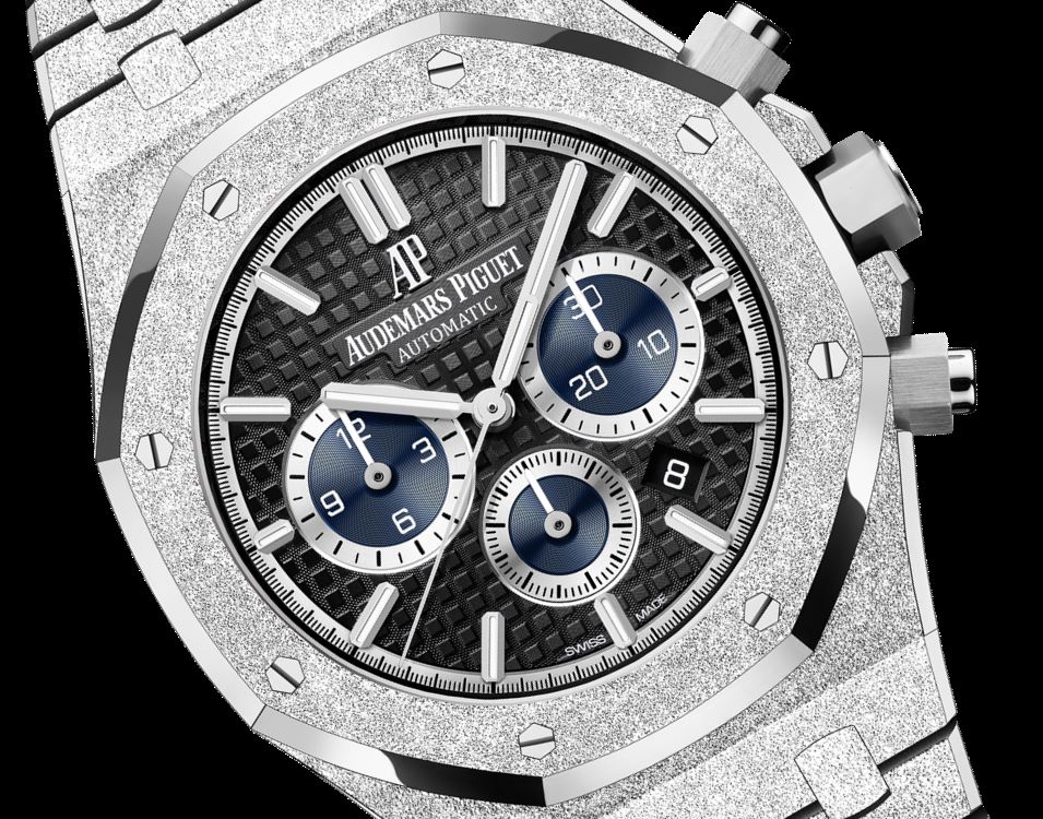 Audemars Piguet ROYAL OAK FROSTED CHRONOGRAPH Black Dial 41mm