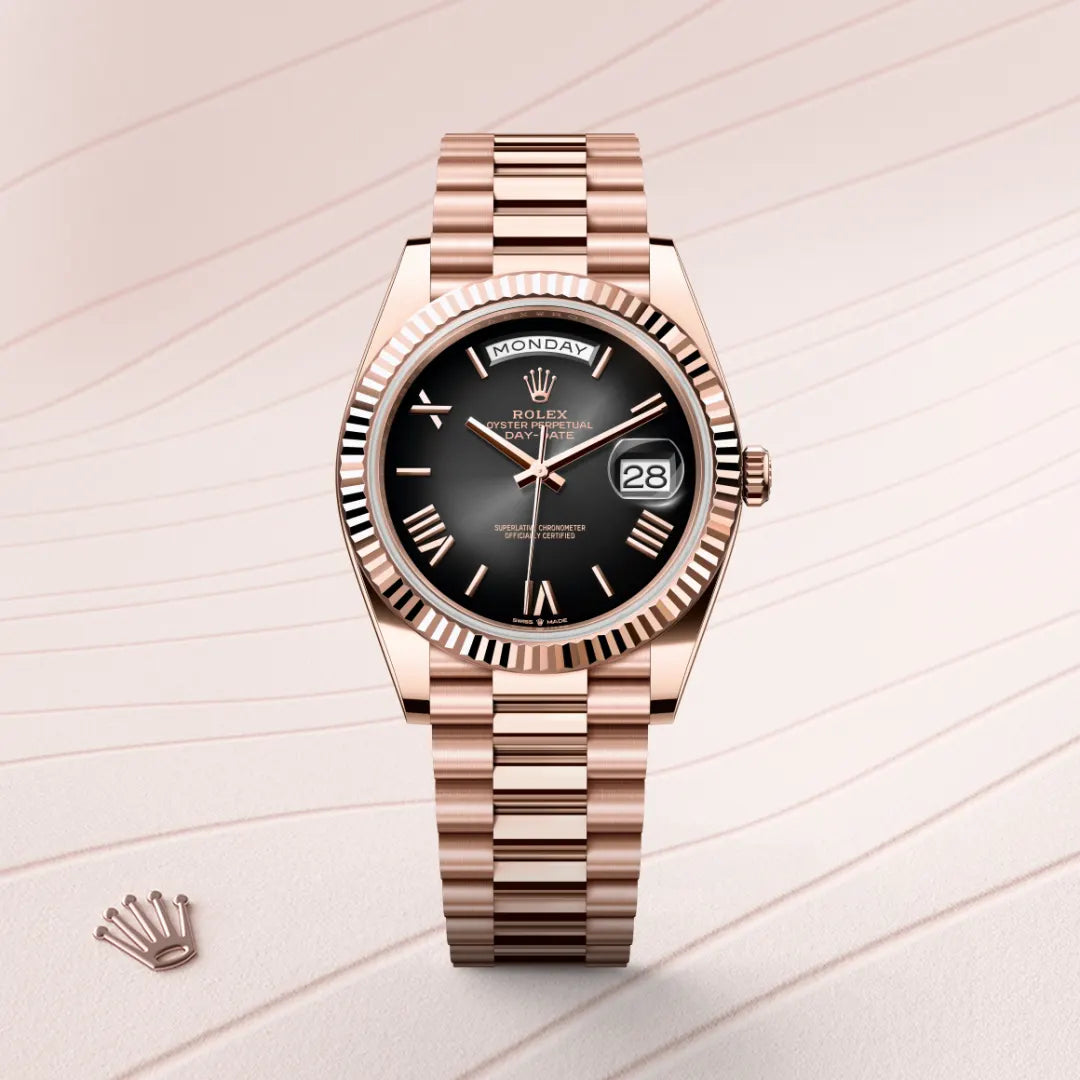 2025 Day-Date 40 Rolex Oyster, 40 mm, Everose gold M228235-0055
