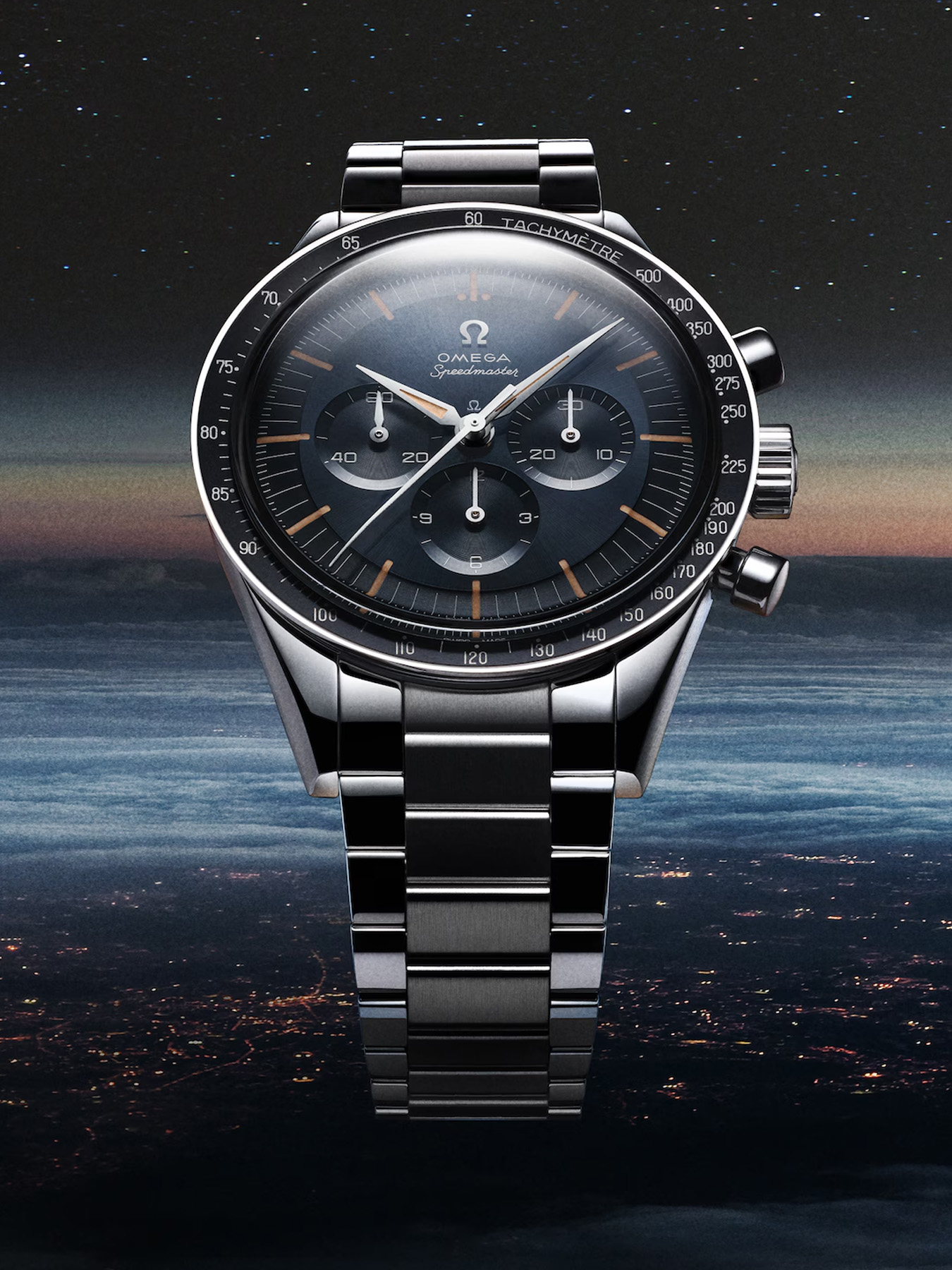 2025 Omega Speedmaster First OMEGA in Space 310.30.40.50.06.001 on Bracelet