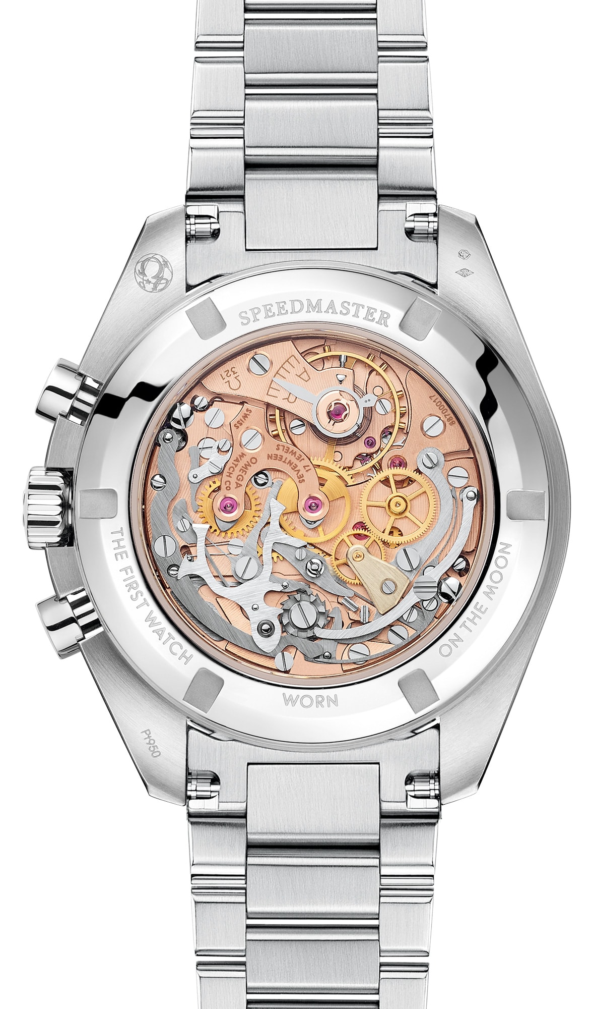 2025 Omega Speedmaster Calibre 321 Platinum on Bracelet