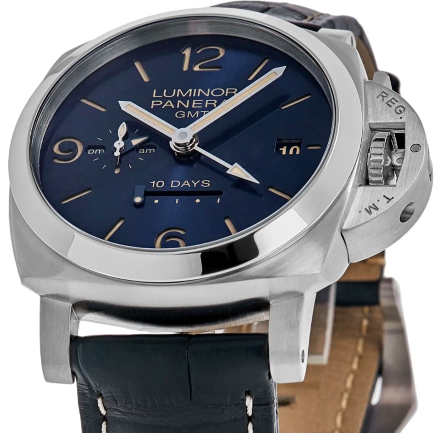 Panerai Luminor 1950 Equation of Time Blue Dial Men's Watch PAM00670