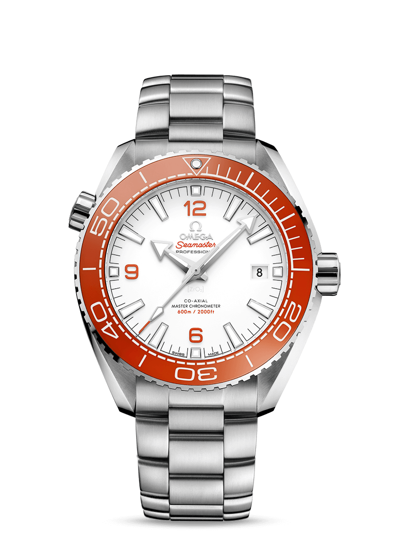 Omega SEAMASTER PLANET OCEAN 600M White / Orange 43.5mm