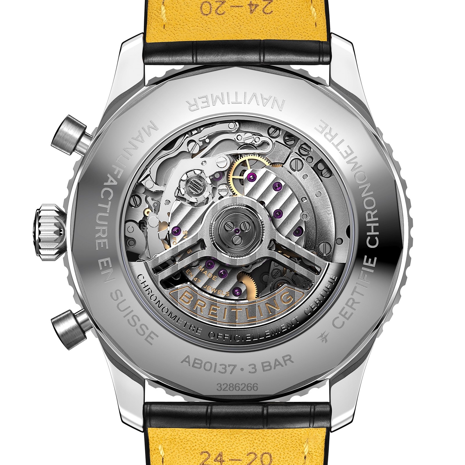 Breitling Navitimer B01 Chronograph 46mm Mens Watch Black-P17532099