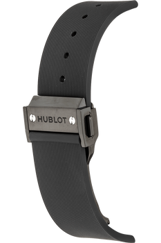 Hublot Classic Fusion Automatic Black Carbon Fiber Dial Black Rubber 45mm Men's Watch 542.CM.1771.RX